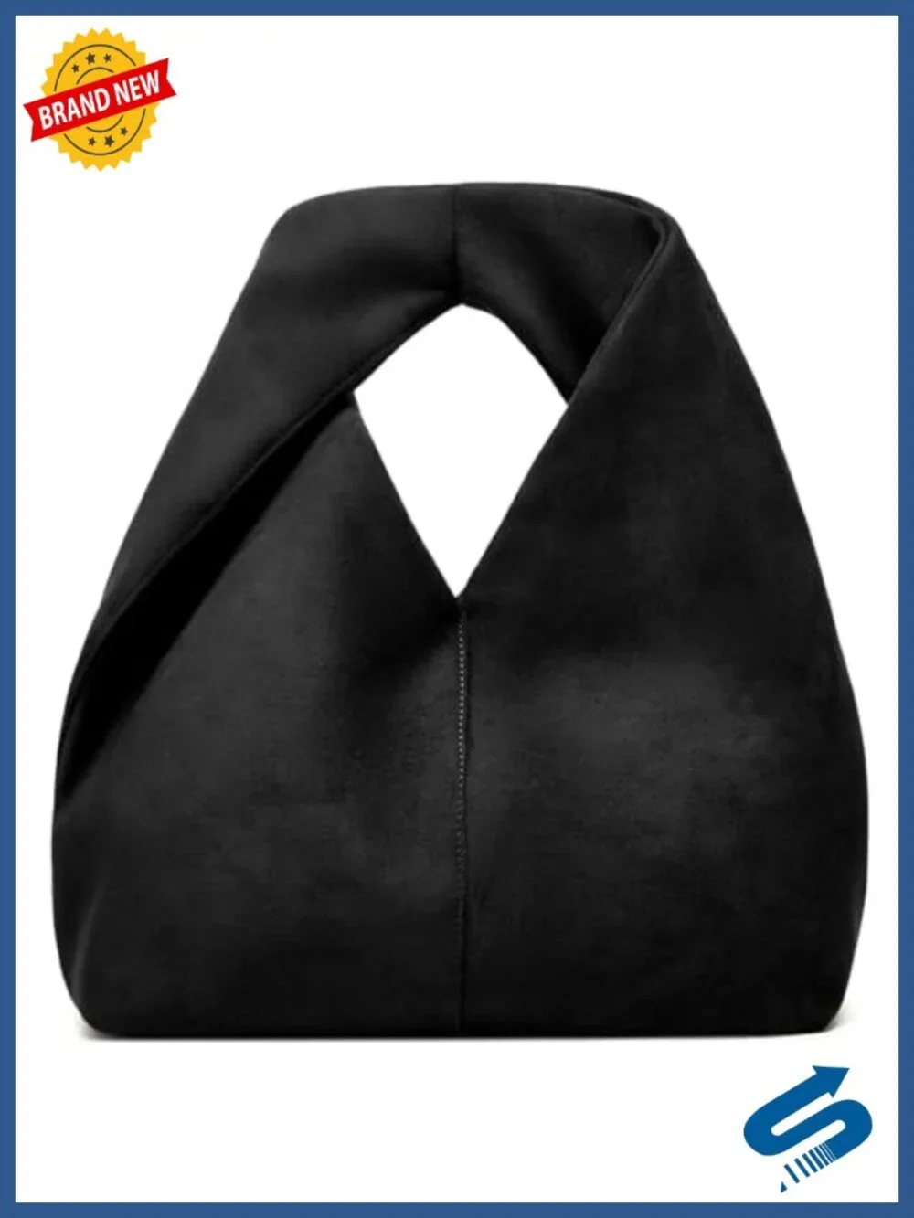 Slouchy Suede Crescent Hobo Crossbody Shoulder Bag Purse
